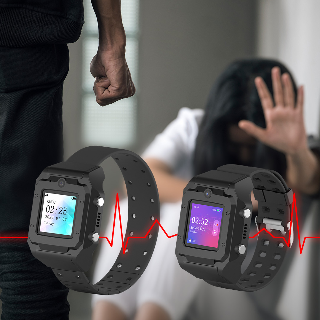 Domestic Violence:Abuse Prevention Anti-Tamper Smart Watches